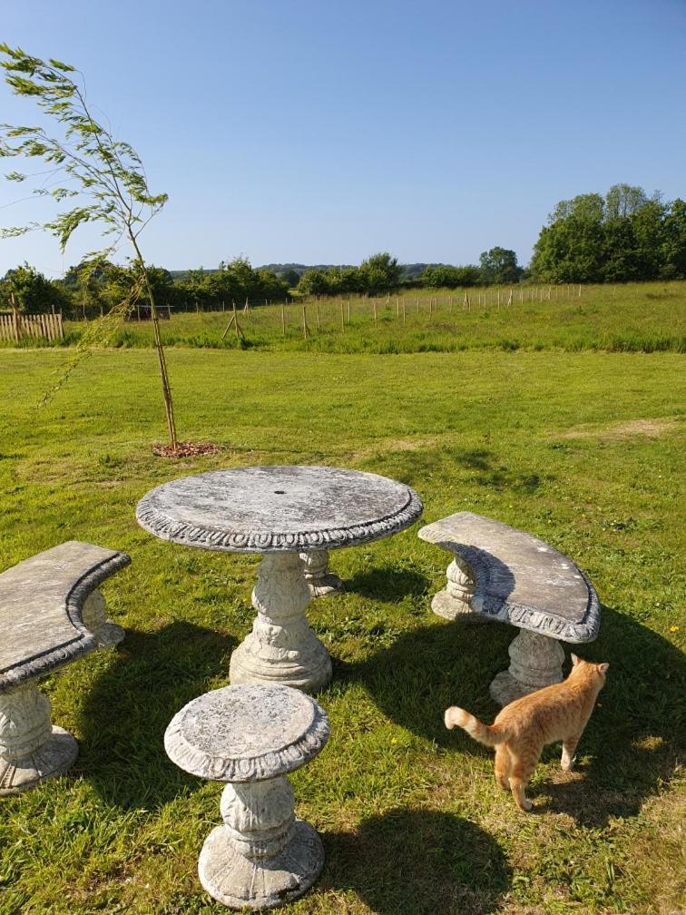 La Ferme De Lec'H Hameury Panzió Plestin-les-Grèves Kültér fotó
